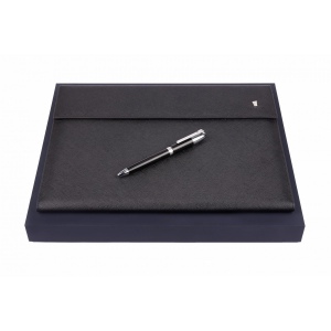 Parure Festina Noir (stylo bille & écritoire A4)