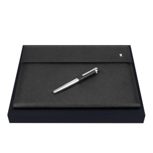 Parure Festina Noir (stylo roller & écritoire A4)