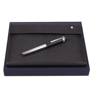 Parure Festina Noir (stylo roller & écritoire A5)
