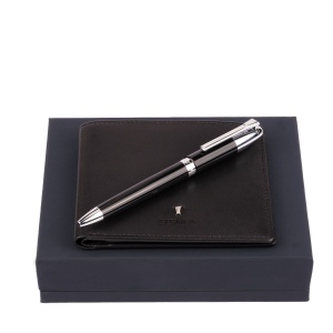 Parure Festina Noir (stylo bille & portefeuille)