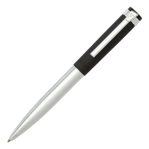 Stylo bille Prestige Chrome Noir