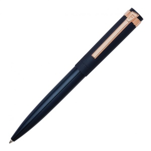 Stylo bille Prestige Rose Or Marine