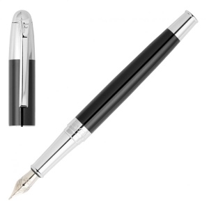 Stylo plume Classicals Chrome Noir