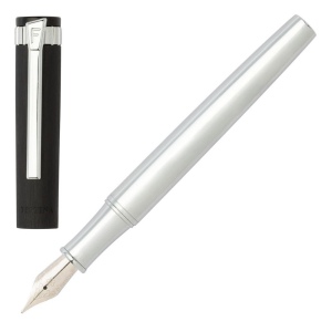Stylo plume Prestige Chrome Noir