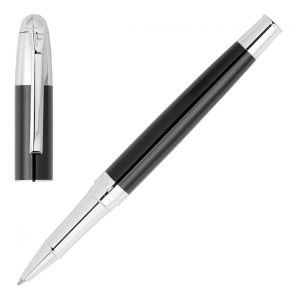 Stylo roller Classicals Chrome Noir