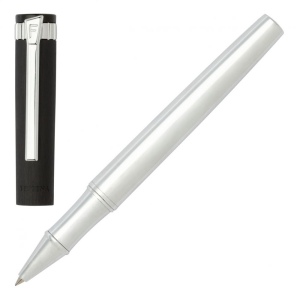 Stylo roller Prestige Chrome Noir