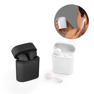 KLEBS. Ecouteurs ajustables True Wireless en ABS avec microphone