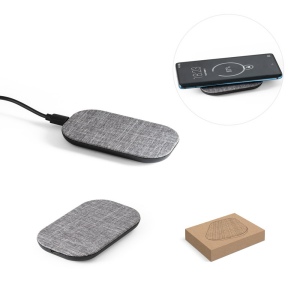 RENEWAL CHARGER. Chargeur sans fil 100% en rPET
