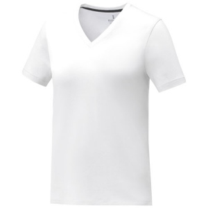 T-shirt Somoto manches courtes col V femme