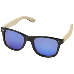 Lunettes de soleil polarisées miroir Taiy&#333; en rPET/bambou dans coffret cadeau