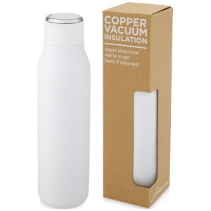 Bouteille isotherme Marka 600 ml avec couche de cuivre et avec boucle métallique