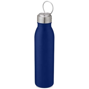 Bouteille de sport Harper 700 ml en acier inoxydable avec boucle métallique