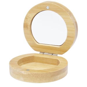 Miroir de poche Afrodit en bambou
