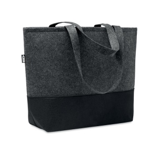 DUO INDICO - Sac shopping en feutre RPET