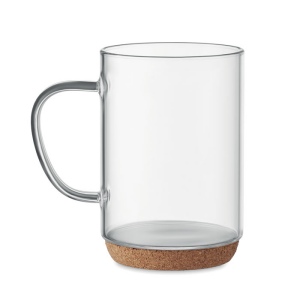 LISBO - Tasse en verre base en liège