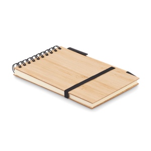 SONORABAM - Set de bloc-notes A6 en bambou