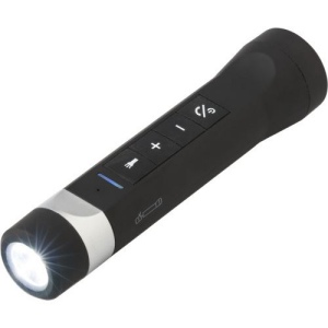 Torche LED en ABS munie d'une enceinte et d'un chargeur Lewis