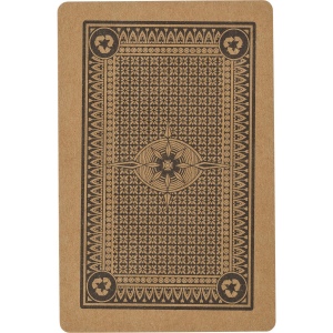 Jeu de cartes de 54 cartes en carton recyclé Andreina