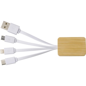 Bamboo charging cable Brandan