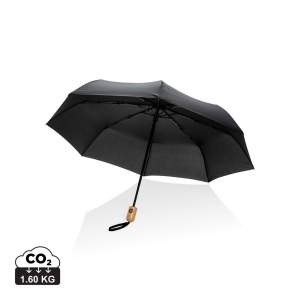 Parapluie 21 automatique rPET 190T et bambou Impact AWARE™