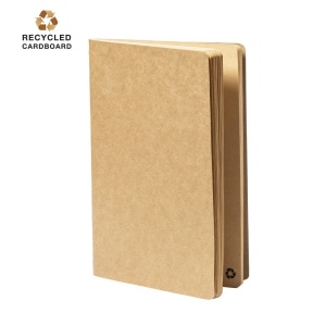 Carnet de notes à spirales A5 Desk-Mate® avec couverture arrière