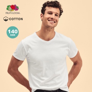 T-Shirt Adulte Blanc - Iconic V-Neck