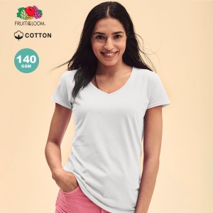 T-Shirt Femme Blanc - Iconic V-Neck