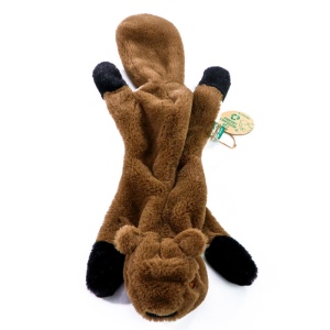 Peluche castor pour chien