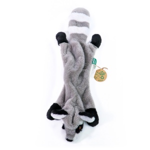 Peluche raton laveur pour chien