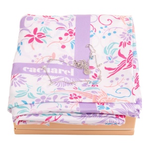 Parure Cacharel (collier & foulard)