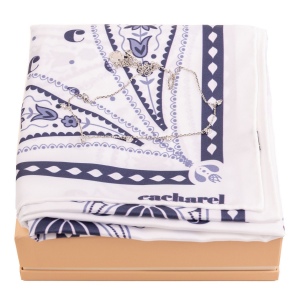 Parure Cacharel (collier & foulard)