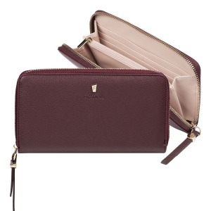 Portefeuille voyage Mademoiselle Burgundy