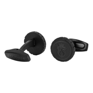 Boutons de manchette Chronobike Matt Noir