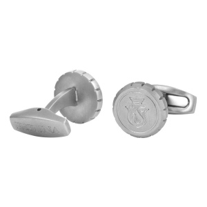 Boutons de manchette Chronobike Matt Chrome