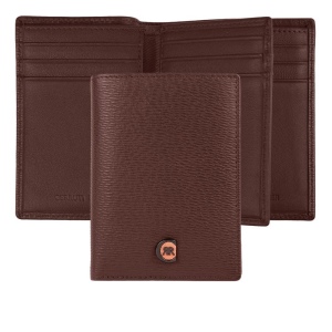 Porte-cartes Flap Bond Marron