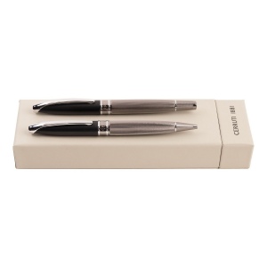 Parure Abbey Diamond Gun (stylo bille & stylo roller)