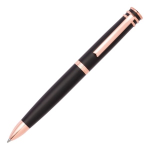 Stylo bille Austin Noir/roseOr