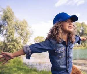 Casquette 6 pans enfant