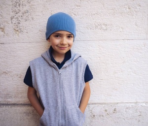 Bonnet en coton organique enfant