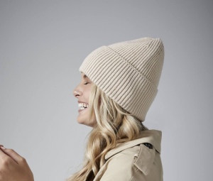 Bonnet avec revers extra large