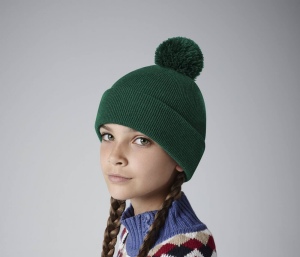 Bonnet avec pompon enfant