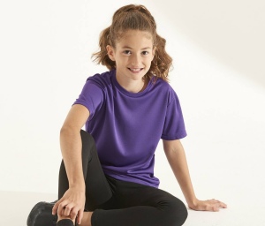 Tee-shirt de sport en polyester recyclé enfant