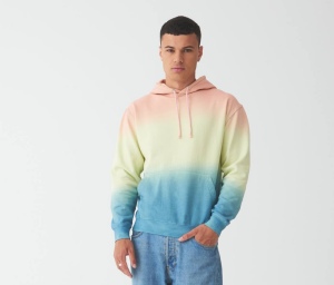 Sweat à capuche tie-dye