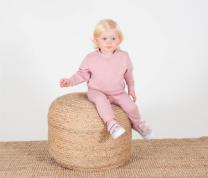 Pantalon de jogging en coton régénéré et en polyester recyclé