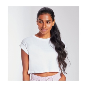 Tee-shirt court femme