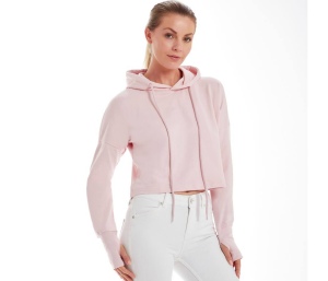 Sweat à capuche court