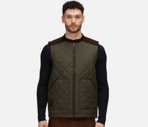 Bodywarmer matelassé style cavalier