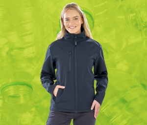 Veste softshell 3 couches en polyester recyclé