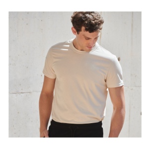 Tee-shirt unisexe en coton régénéré et en polyester recyclé
