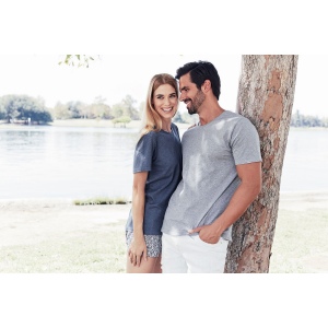 Tee-shirt col rond unisexe